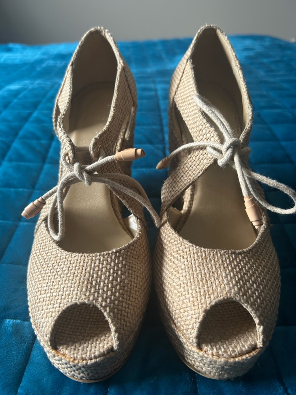 Stuart Weitzman Wedge Heel Espadrilles